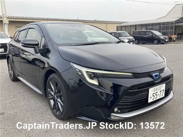 2023 Toyota Corolla Touring Black Sedan for sale, Japanese used car export | GULJI TRADERS