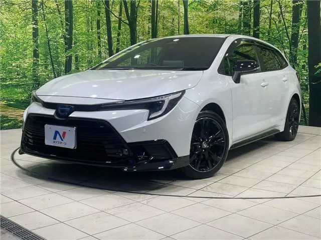 2024 Toyota Corolla Touring Active sports Pearl Van for sale, Japanese used car export | GULJI TRADERS