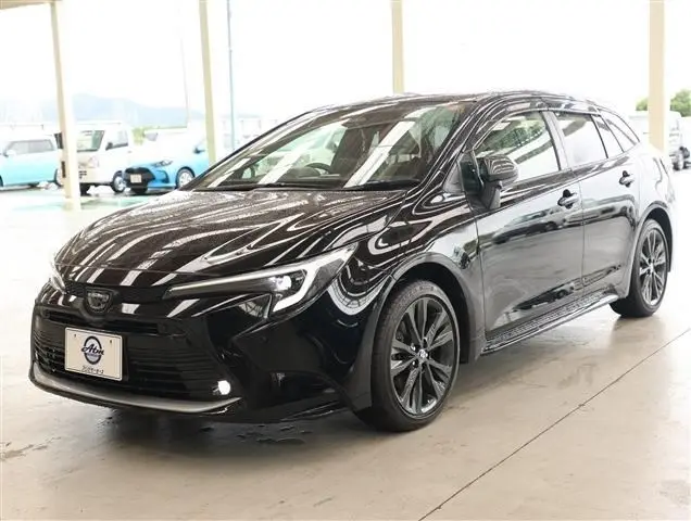 2024 Toyota Corolla Touring 1.5 WxB Black Van for sale, Japanese used car export - photo 1 of 30 | GULJI TRADERS