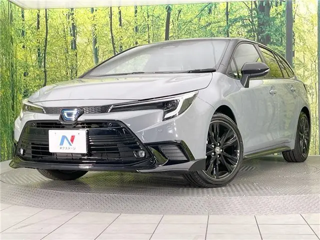 2025 Toyota Corolla Touring Active sports Gray Van for sale, Japanese used car export | GULJI TRADERS