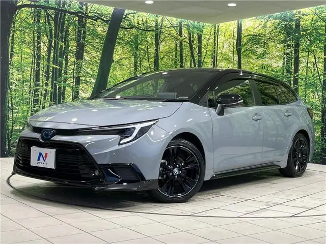 2025 Toyota Corolla Touring Active sports Gray Van for sale, Japanese used car export | GULJI TRADERS