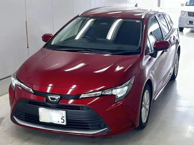 2025 Toyota Corolla Touring G - photo 1 2025 Toyota Corolla Touring G Red Van for sale, Japanese used car export - photo 1 of 3 | GULJI TRADERS