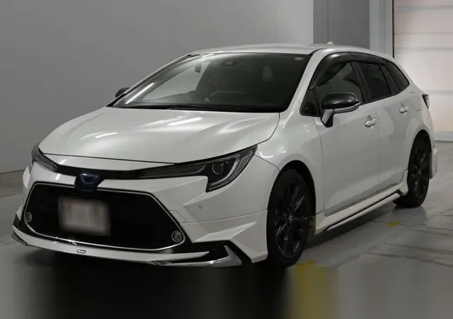 2021 Toyota Corolla Touring Push Start Hv Wxb Pearl Sedan for sale, Japanese used car export | GULJI TRADERS