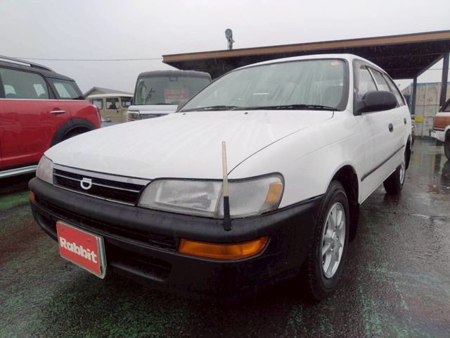 1992 Toyota Corolla Touring Wagon 1.5 L White Van for sale, Japanese used car export | GULJI TRADERS
