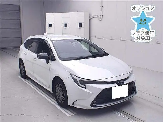 2023 Toyota Corolla Touring Wagon Touring Hybrid WxB Pearl Van for sale, Japanese used car export - photo 1 of 12 | GULJI TRADERS