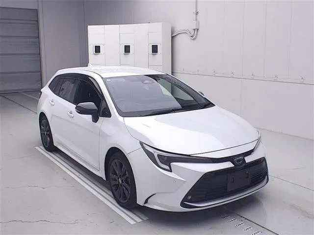2023 Toyota Corolla Touring Wagon Touring Hybrid WxB Toyota Safety Center Pearl Van for sale, Japanese used car export - photo 1 of 11 | GULJI TRADERS