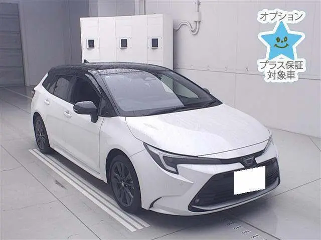 2024 Toyota Corolla Touring Wagon Touring Hybrid WxB Pearl Van for sale, Japanese used car export - photo 1 of 12 | GULJI TRADERS