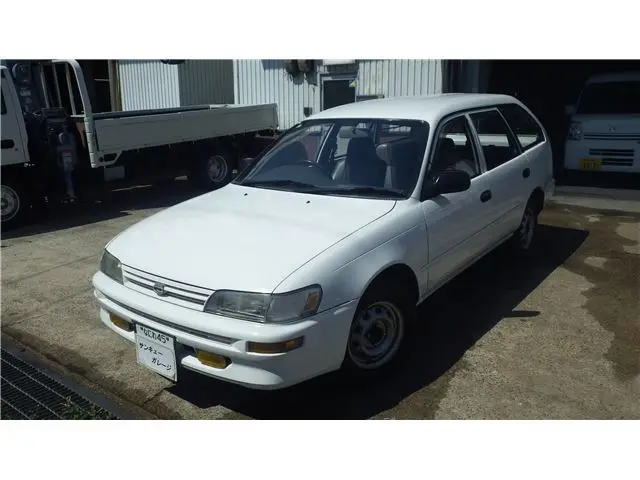 1994 Toyota Corolla Van DX 1500cc gasoline/automatic transmission/5-seater/2-digit license plate/one owner White Van for sale, Japanese used car export - photo 1 of 80 | GULJI TRADERS