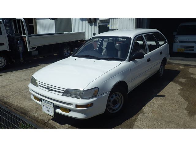 1994 Toyota Corolla Van DX 1500cc gasoline/automatic transmission/5-seater/2-digit license plate/one owner - photo 1 1994 Toyota Corolla Van DX 1500cc gasoline/automatic transmission/5-seater/2-digit license plate/one owner White Van for sale, Japanese used car export | GULJI TRADERS