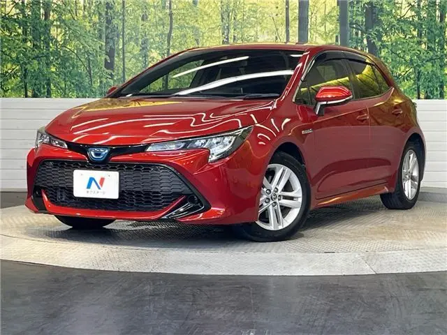 2018 Toyota Corollasport Hybrid G - photo 1 2018 Toyota Corollasport Hybrid G Red Coupe for sale, Japanese used car export - photo 1 of 30 | GULJI TRADERS