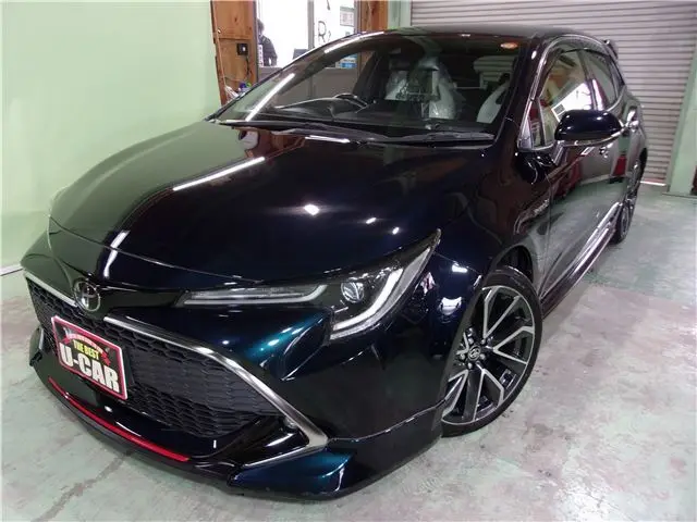 2018 Toyota Corollasport Hybrid GZ / TRD Aero / 9-inch SD Navigation / Non-smoking - photo 1 2018 Toyota Corollasport Hybrid GZ / TRD Aero / 9-inch SD Navigation / Non-smoking Blue Coupe for sale, Japanese used car export - photo 1 of 53 | GULJI TRADERS