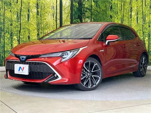 2019 Toyota Corollasport Hybrid G Z - photo 1 2019 Toyota Corollasport Hybrid G Z Red Coupe for sale, Japanese used car export - photo 1 of 30 | GULJI TRADERS