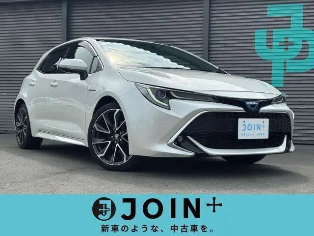 2019 Toyota Corollasport Hybrid G Z ☆ Safety Sense ☆ Backup Camera ☆ ETC ☆ 9-inch Navigation - photo 1 2019 Toyota Corollasport Hybrid G Z ☆ Safety Sense ☆ Backup Camera ☆ ETC ☆ 9-inch Navigation Pearl Coupe for sale, Japanese used car export - photo 1 of 38 | GULJI TRADERS