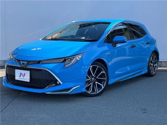 2019 Toyota Corollasport Hybrid G Z - photo 1 2019 Toyota Corollasport Hybrid G Z Blue Coupe for sale, Japanese used car export - photo 1 of 30 | GULJI TRADERS