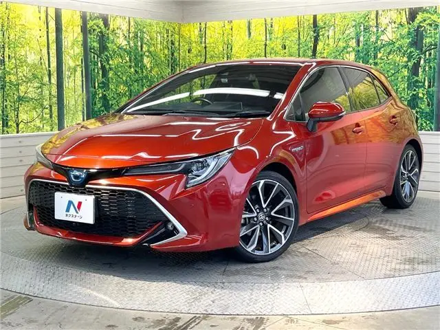 2019 Toyota Corollasport Hybrid G Z - photo 1 2019 Toyota Corollasport Hybrid G Z Red Coupe for sale, Japanese used car export - photo 1 of 30 | GULJI TRADERS