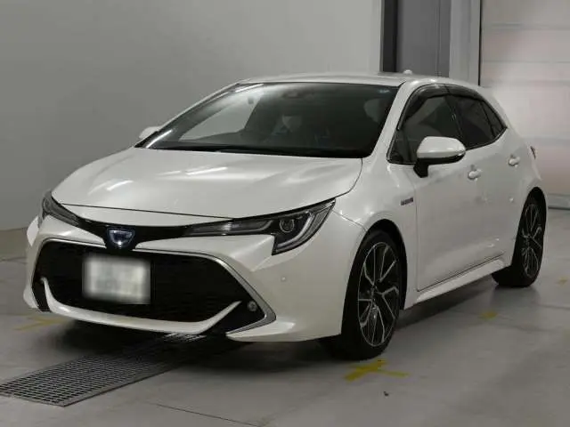 2019 Toyota Corollasport Hybrid G ​​Z Pearl Coupe for sale, Japanese used car export - photo 1 of 12 | GULJI TRADERS