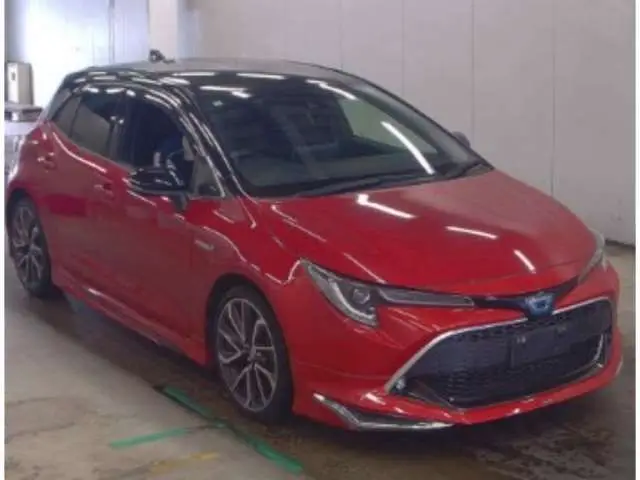 2019 Toyota Corollasport Hybrid G Z Modellista - photo 1 2019 Toyota Corollasport Hybrid G Z Modellista Red Coupe for sale, Japanese used car export - photo 1 of 6 | GULJI TRADERS
