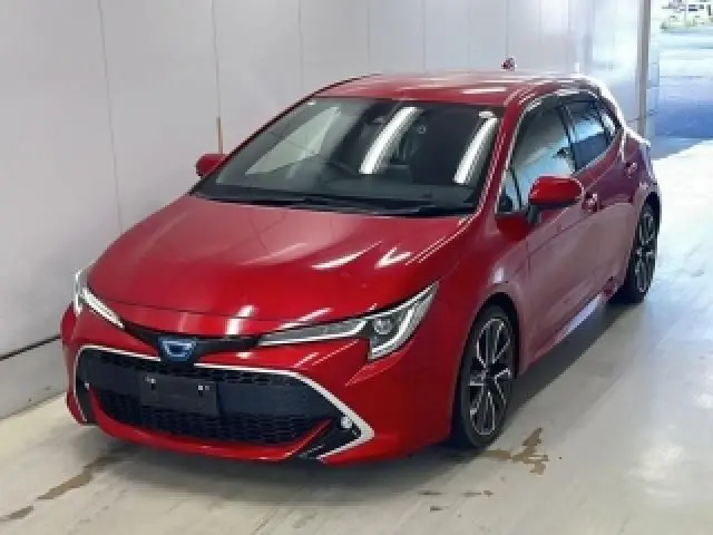 2021 Toyota Corollasport Hybrid G Z - photo 1 2021 Toyota Corollasport Hybrid G Z Red Coupe for sale, Japanese used car export - photo 1 of 5 | GULJI TRADERS