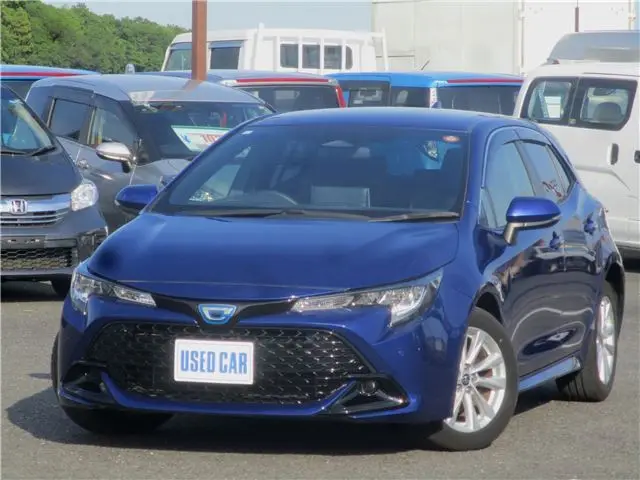 2023 Toyota Corollasport Hybrid G Blue Coupe for sale, Japanese used car export | GULJI TRADERS