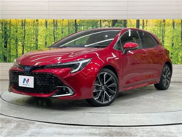 2023 Toyota Corollasport Hybrid G ​​Z Red Coupe for sale, Japanese used car export | GULJI TRADERS