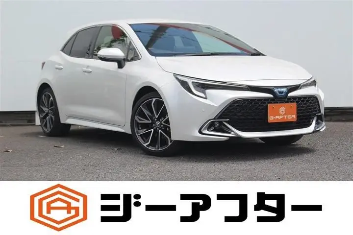 2023 Toyota Corollasport 1.8HYBRID G Z White Coupe for sale, Japanese used car export - photo 1 of 21 | GULJI TRADERS