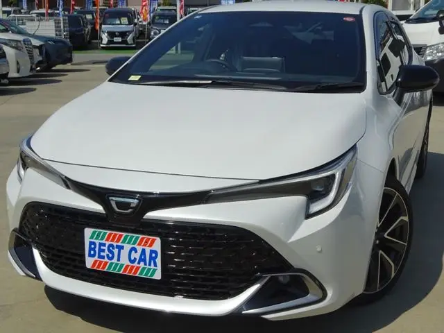 2025 Toyota Corollasport 1.8 Hybrid GZ White Coupe for sale, Japanese used car export | GULJI TRADERS