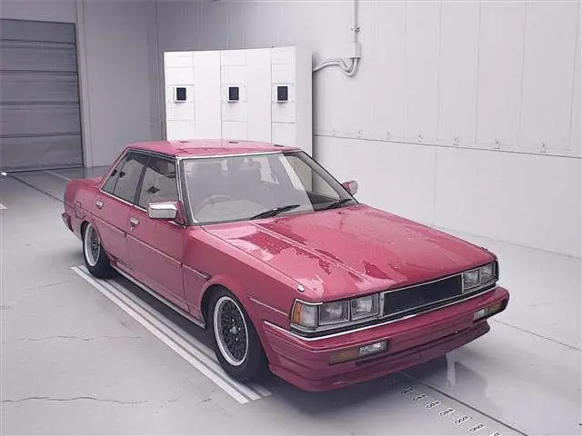 1987 Toyota Cresta Super Lucent Twin Cam 24 Red Color changed Sedan for sale, Japanese used car export - photo 1 of 11 | GULJI TRADERS