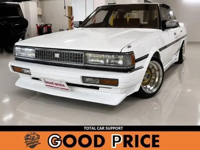 1988 Toyota Cresta Super Lucent - photo 1 1988 Toyota Cresta Super Lucent White Sedan for sale, Japanese used car export - photo 1 of 9 | GULJI TRADERS