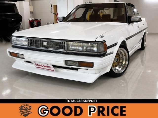 1988 Toyota Cresta Super Lucent - photo 1 1988 Toyota Cresta Super Lucent White Sedan for sale, Japanese used car export | GULJI TRADING