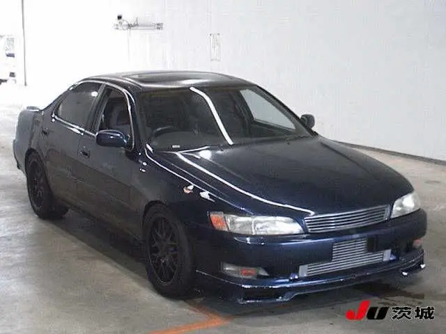 1995 Toyota Cresta Tourer V Blue Sedan for sale, Japanese used car export | GULJI TRADERS
