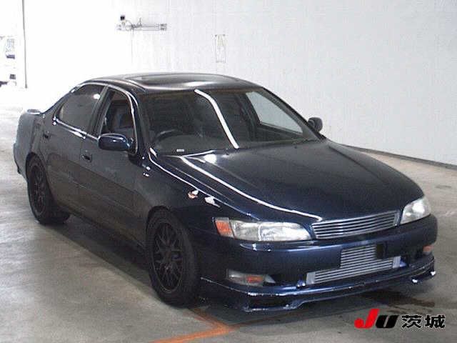 1995 Toyota Cresta Tourer V - photo 1 1995 Toyota Cresta Tourer V Blue Sedan for sale, Japanese used car export | GULJI TRADERS