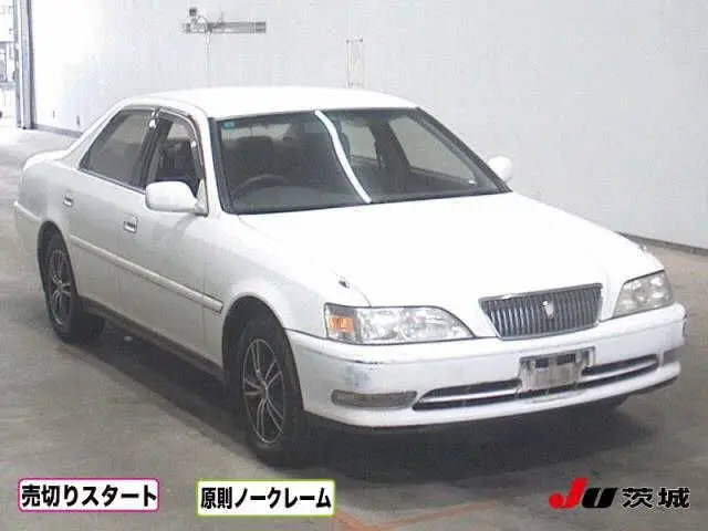 1997 Toyota Cresta Super Lucent White Sedan for sale, Japanese used car export | GULJI TRADERS