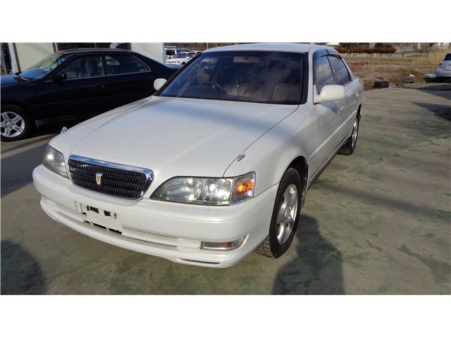 1999 Toyota Cresta Super Lucent Four - photo 1 1999 Toyota Cresta Super Lucent Four Pearl Sedan for sale, Japanese used car export | GULJI TRADERS