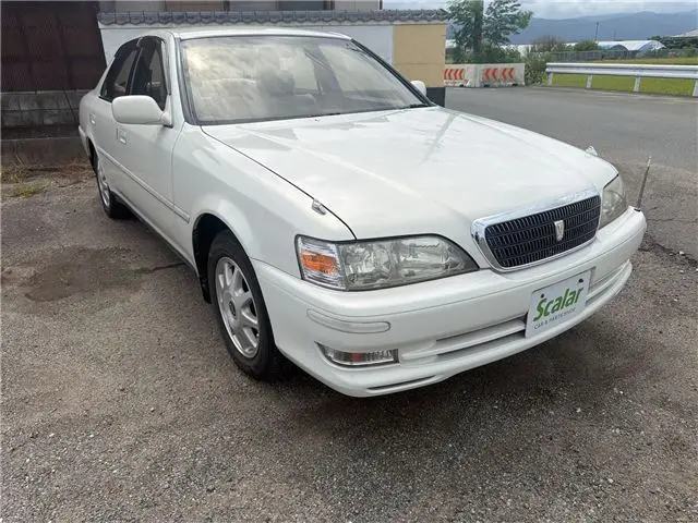 1999 Toyota Cresta Exceed - photo 1 1999 Toyota Cresta Exceed Pearl Sedan for sale, Japanese used car export - photo 1 of 78 | GULJI TRADERS
