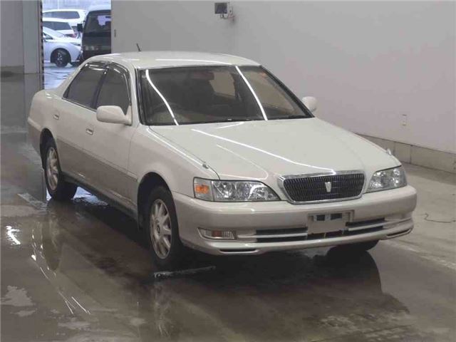 2000 Toyota Cresta Super Lucent Four S 4WD - photo 1 2000 Toyota Cresta Super Lucent Four S 4WD Pearl Sedan for sale, Japanese used car export | GULJI TRADERS