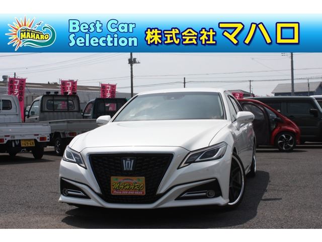 2019 Toyota Crown Hybrid 2.5 S Sedan for sale, Japanese used car export - photo 1 of 23 | GULJI TRADERS