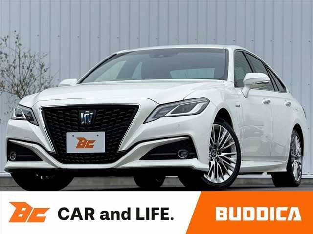 2019 Toyota Crown Hybrid Sedan for sale, Japanese used car export - photo 1 of 50 | GULJI TRADERS