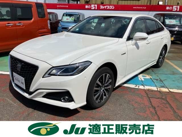 2019 Toyota Crown 2.5 Hybrid S FOUR Sedan for sale, Japanese used car export - photo 1 of 24 | GULJI TRADERS