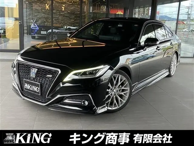 2021 Toyota Crown Hybrid 2.5 RS Advance - photo 1 2021 Toyota Crown Hybrid 2.5 RS Advance Black Sedan for sale, Japanese used car export - photo 1 of 49 | GULJI TRADERS