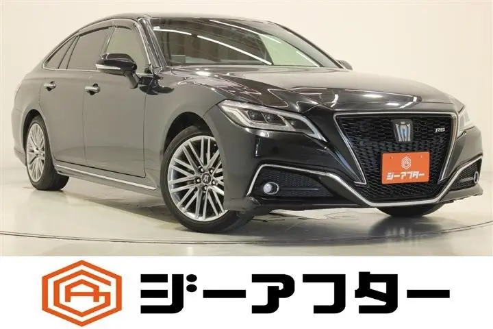2021 Toyota Crown 2.5HV RS Black Sedan for sale, Japanese used car export - photo 1 of 30 | GULJI TRADERS