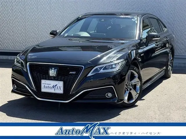 2021 Toyota Crown 2.5HV RS Advance Black Sedan for sale, Japanese used car export - photo 1 of 30 | GULJI TRADERS