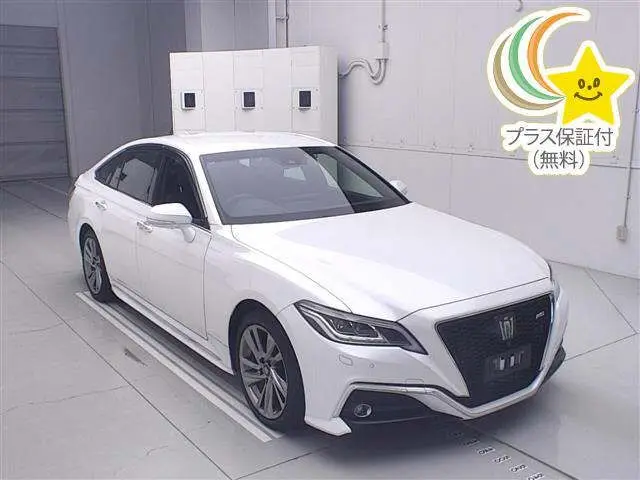 2021 Toyota Crown Hybrid RS Pearl Sedan for sale, Japanese used car export - photo 1 of 12 | GULJI TRADERS
