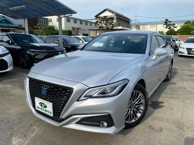 2021 Toyota Crown ●Hybrid 2.5S●Late model●Panorama Hi Silver Sedan for sale, Japanese used car export - photo 1 of 20 | GULJI TRADERS
