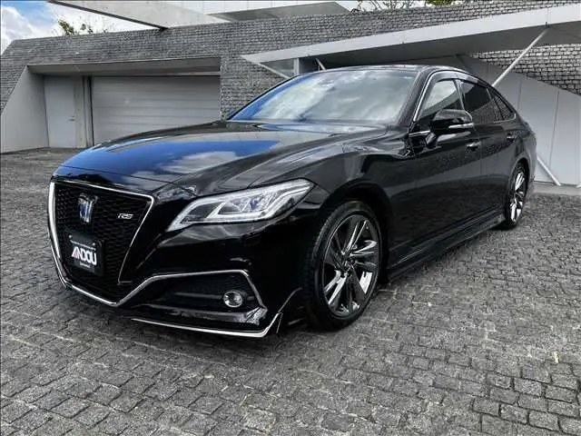 2022 Toyota Crown Hybrid RS Advance - photo 1 2022 Toyota Crown Hybrid RS Advance Black Sedan for sale, Japanese used car export - photo 1 of 19 | GULJI TRADERS