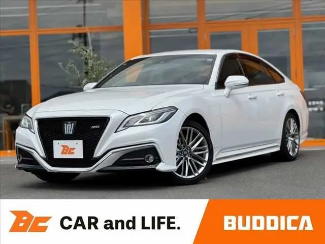 2022 Toyota Crown Hybrid RS-B ★Late Model★ 12.3-inch Full-Seg Navigation System ★BSM Pearl Sedan for sale, Japanese used car export - photo 1 of 45 | GULJI TRADERS