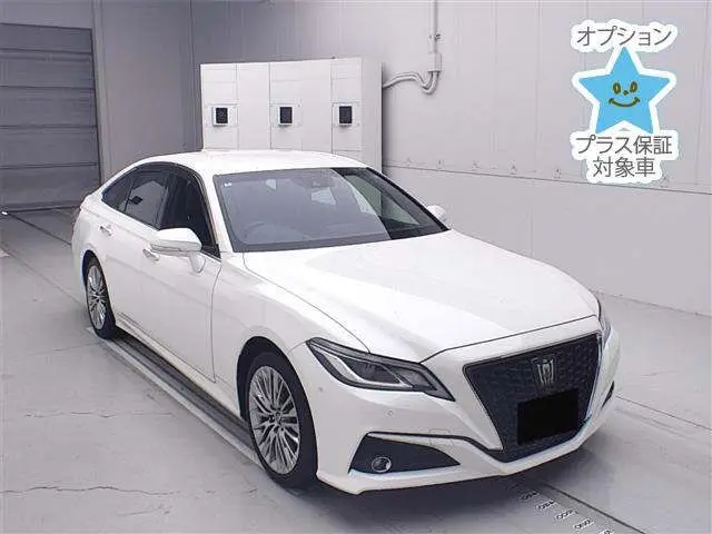 2022 Toyota Crown Hybrid S Elegance Style 2 Special Edition Pearl Sedan for sale, Japanese used car export - photo 1 of 12 | GULJI TRADERS