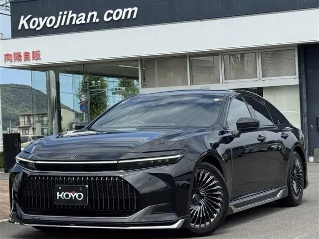 2024 Toyota Crown 2.5 Z Black Sedan for sale, Japanese used car export - photo 1 of 24 | GULJI TRADERS