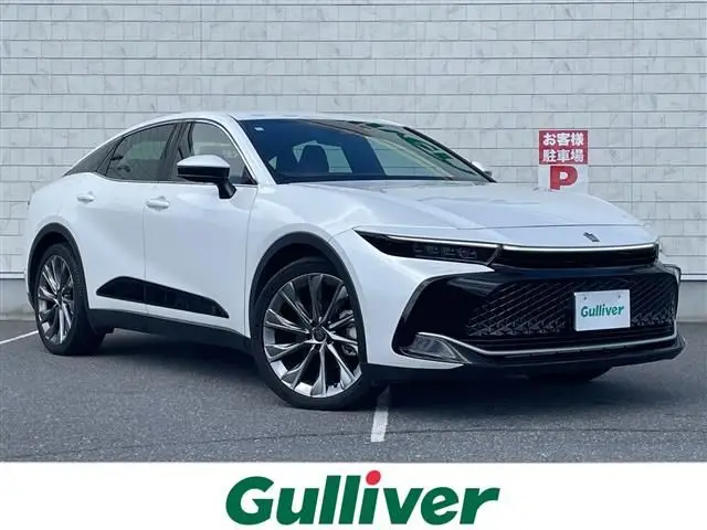 2024 Toyota Crown Crossover G Advanced Leather Package 4WD - photo 1 2024 Toyota Crown Crossover G Advanced Leather Package 4WD White SUV for sale, Japanese used car export - photo 1 of 23 | GULJI TRADERS