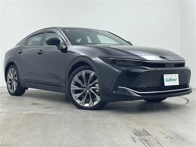 2024 Toyota Crown Crossover G Advanced Leather Package 4WD Black SUV for sale, Japanese used car export - photo 1 of 24 | GULJI TRADERS