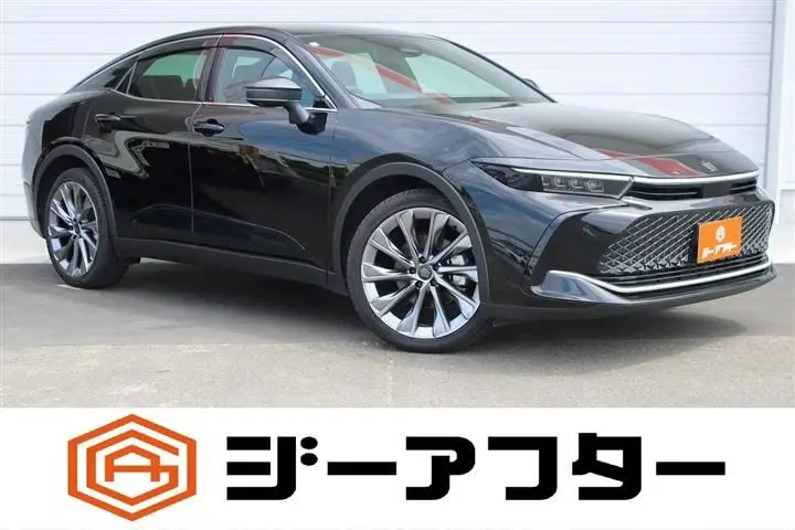 2024 Toyota Crown Crossover 2.5 Z 4WD Black SUV for sale, Japanese used car export - photo 1 of 30 | GULJI TRADERS
